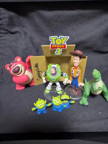 토이 스토리 3 가챠가챠 피규어 세트