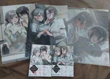 시노와 사랑 Future 세트 멜론북스 특전 클리어 파일 클리어 포스터