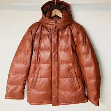 Haruf 하 양가죽 천연 가죽 가죽 다운 자켓