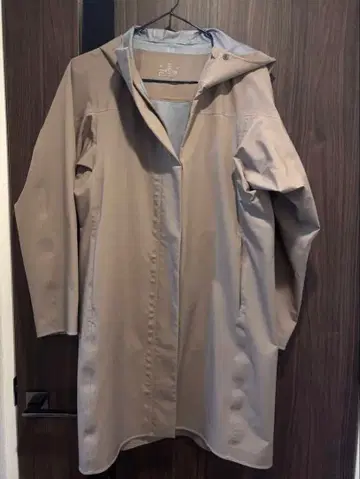 무지 발수 방풍 코트