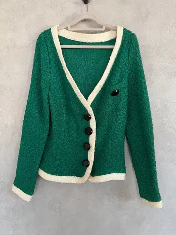 울 자켓 가디건