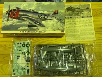 s1060 P-47D 썬더볼트 노즈 아트 전투기 프라모델 하세가와