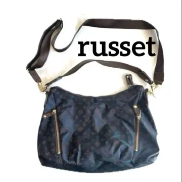 russet 2way 숄더백 네이비