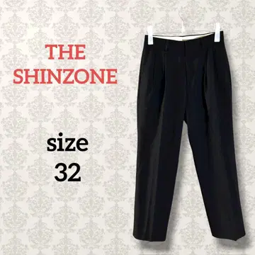 더신존 [ 32 ] 테이퍼드 팬츠 크라이슬러 시리즈 심플 포멀