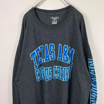 USA 구제 의류 champion 챔피온 칼리지 롱T 그레이 XL