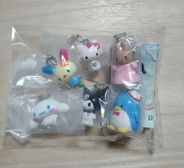 산리오 올스타즈 메지루시 액세서리 6개 세트