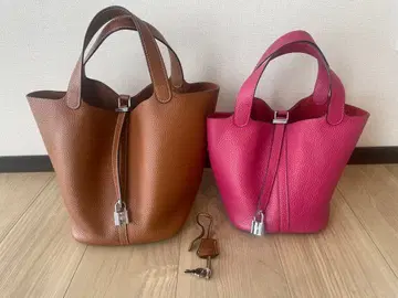 천연 가죽 백 2개 세트