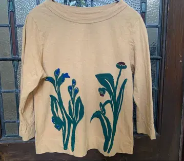 45R 꽃무늬 프린트 티셔츠