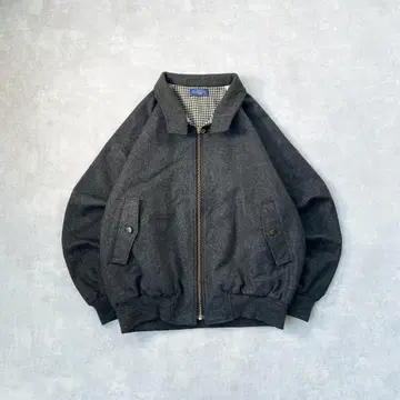 [ unknown ] 울 스윙탑 해링턴 자켓 래글런