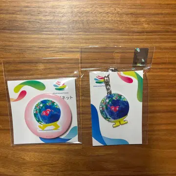 요코하마 엑스포 EXPO2027 뚱땅뚱땅 키링 캔 마그넷