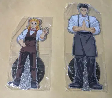 모쿠테루바 귀멸의 칼날 렌고쿠 히메지마 양면 아크릴 스탠드 세트