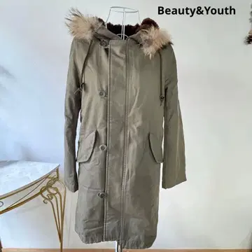 Beauty&Youth 유나이티드 애로우즈 라이너 포함 모즈 코트 M