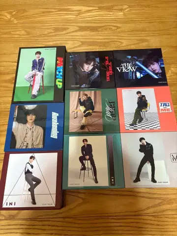 INI 오자키 타쿠미 유니버셜 특전 박스 9세트 판매 새상품급 타임세일