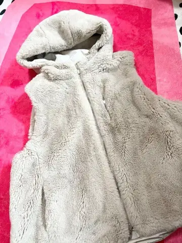 후드 부착 라이트 그레이 베스트 38