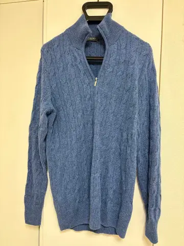 Cashmeritaly 캐시미어 집업 스웨터 새상품급