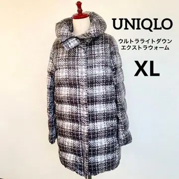 [ 새상품급 ] 유니클로 울트라 라이트 다운 엑스트라 웜 XL 체크