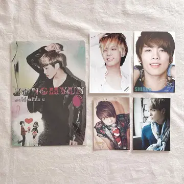SHINee 종현 책받침 엽서 사진