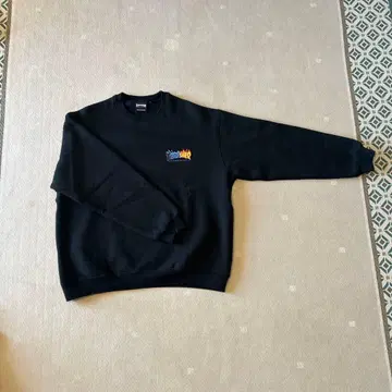 THRASHER 블랙 맨투맨 L 사이즈