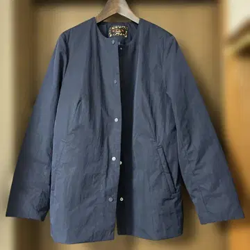 에베 바이 다운 자켓 네이비 44