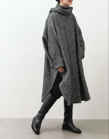 JOURNAL STANDARD 해링본 디자인 와이드 코트