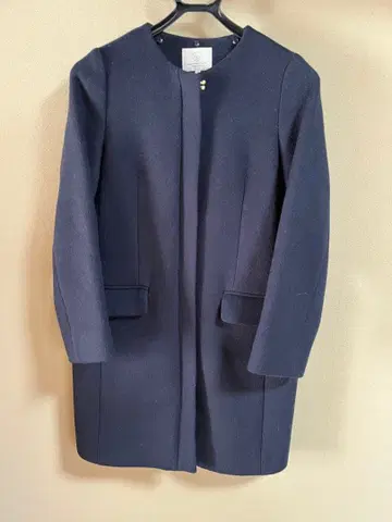 유나이티드 애로우즈 B E AUTY&Y OUTH 네이비 롱 코트