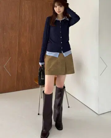 FRAY ID 게이터 롱 부츠 박스 없음