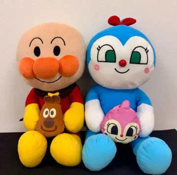 돌아온 안빵맨 점보 코킨짱 봉제 인형 세트