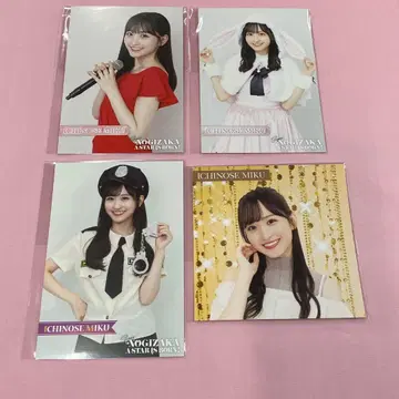이치노세 미쿠 초 노기자카 스타 탄생 특전 엽서