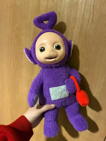 텔레토비즈 봉제 인형 보라색 좋아하는 백