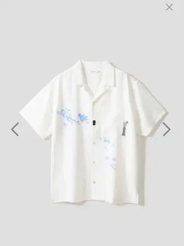 나카무라 유스케 썸머 워즈 오픈 카라 셔츠 graniph