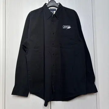 [ 즉시 배송 ] PORT AUTHORITY 긴팔 셔츠 블랙 무지 XL