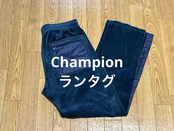 챔피온 런택 복각 90s 빈티지 벨로아 팬츠 사이드 라인