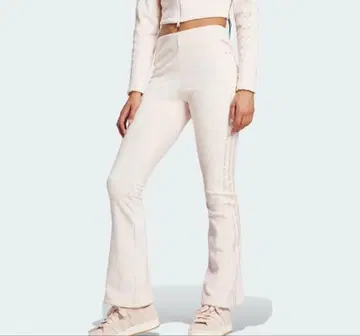 아디다스 완판템 리브 플레어 레깅스 핑크