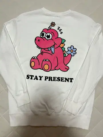 린린의 가게 핑크 공룡 맨투맨