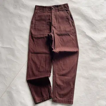 레어 브라운 THE SHINZOE 베이커 팬츠 [ 34 ] 하이웨스트