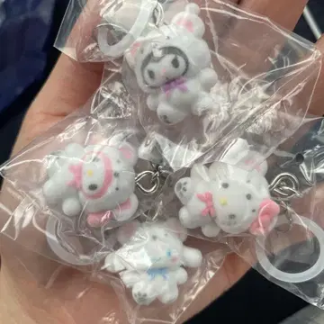 산리오 후와후와 스노우 메지루시 액세서리