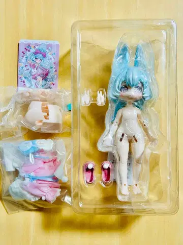 불가 식용 인형 월비시간 행운(색상 다름)