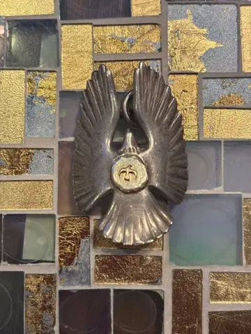 고로즈 깃털 모양 목걸이