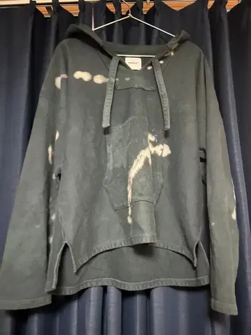 ngl snack bleached hoodie