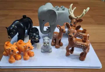 레고 듀플로 동물 9체