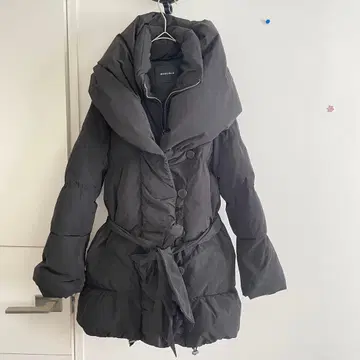 ROSE BAD 로즈버드 다운 코트 여배우 옷깃 벨트 포함