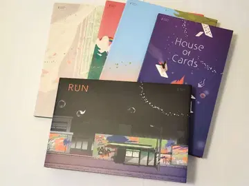 BTS 그래픽 가사 5권 세트