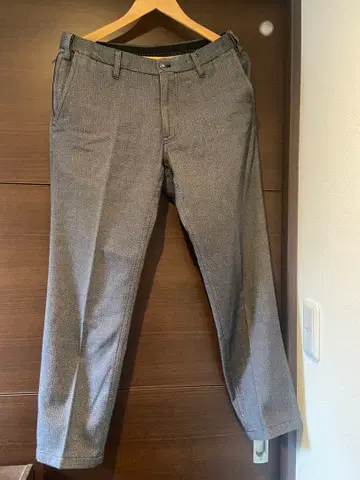 Intermezzo 헤링본 슬랙스 그레이