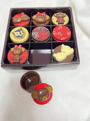 익명 배송만 가능 / 디즈니 스토어 유니베어시티 초콜릿 빈 용기