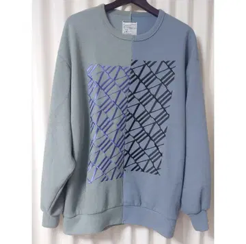 샤리프 비대칭 절개 맨투맨