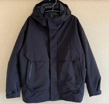 유니클로 +J 하이브리드 다운 오버사이즈 파카