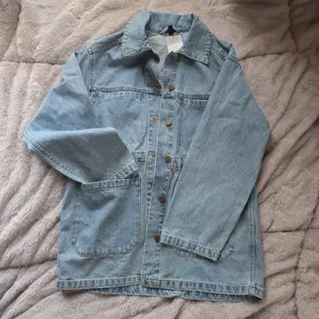 H&M 라이트 블루 데님 자켓