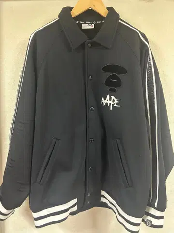 AAPE 블랙 자켓 XL