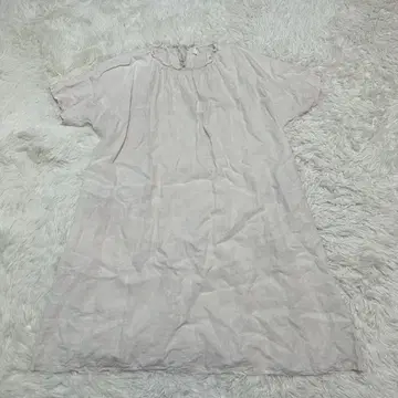 ista-ire 레 린넨 100% 롱 원피스