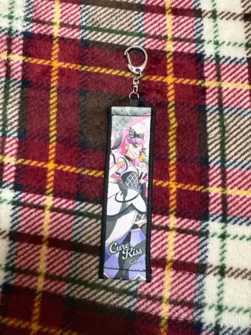 너와 아이돌 프리큐어 드림 스테이지 응원 타월 키링 큐어 키스